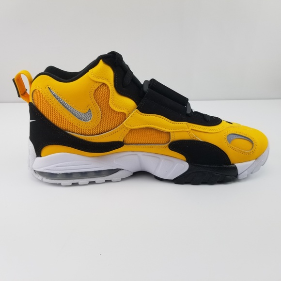 Nike Air Max Speed Turf Yellow Black Steelers NEW - Picture 6 of 8